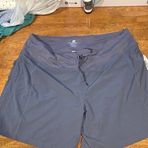 Women's grey Athletic Shorts